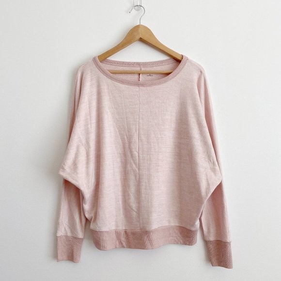 a.n.a Sweaters - a.n.a, NWOT, Women's Soft Sweater Long Sleeve Pullover, Light Pink, Size Medium
